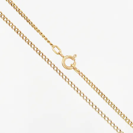 Kedja Ankar 51,5cm, bredd: 2mm, lås i 18K, 14K Vikt: 6,5 g