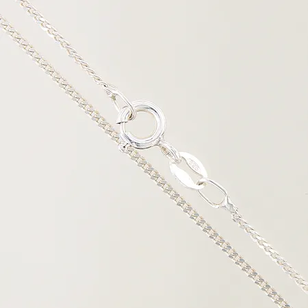 Kedja Pansar, längd:  42,5cm, bredd: 1,3mm, silver 925/1000 Vikt: 2 g