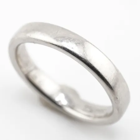 Ring, Platina PT Schalins, stl 20(63), bredd 5mm, PT, gravyr Vikt: 12,1 g