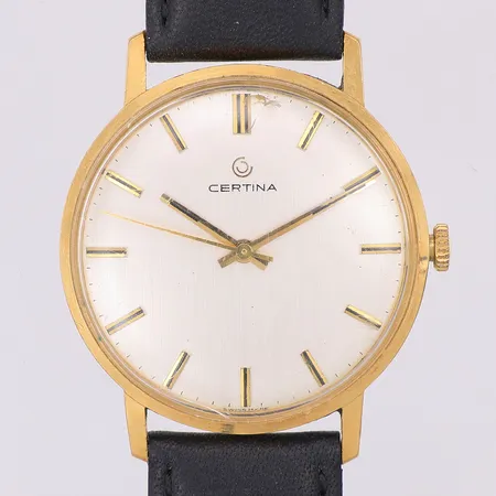 Herrur Certina manuell Ø34mm, 18K gravyr, repigt glas Vikt: 0 g