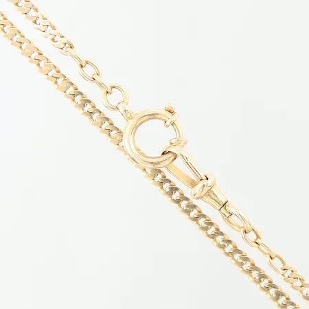 Klockkedja Pansar, längd: 44cm, bredd: 2,8mm, 18K Vikt: 11,6 g