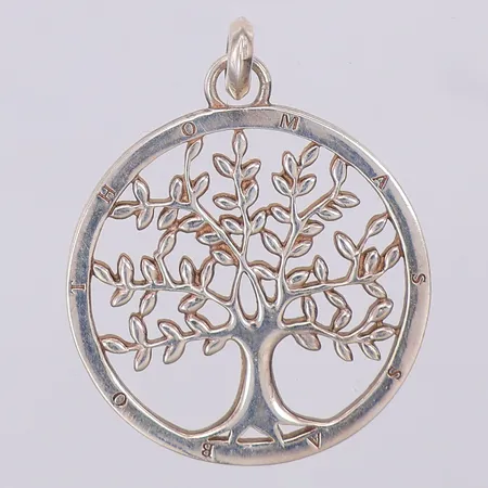 Hänge Thomas Sabo livets träd 28mm, 925/1000 silver Vikt: 3,2 g