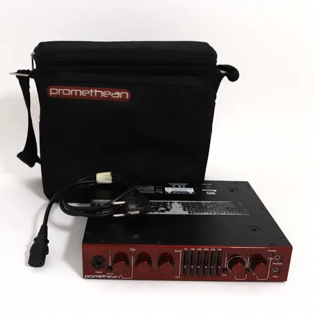 Förstärkare Ibazez Promethean model P5110, strömsladd samt väska. Obs. endast huvuddel/bakdel. Skickas med postpaket.