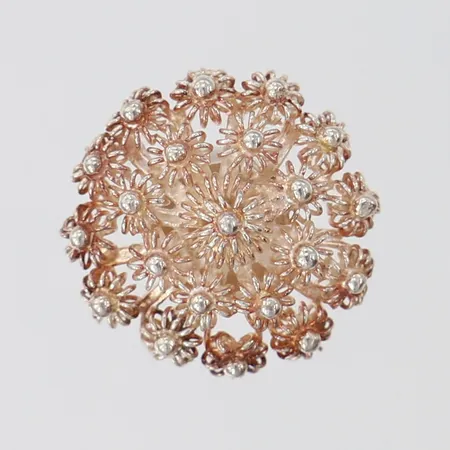 Udda örhänge med filigranarbete, Ø14,5mm, Silver 925/1000.  Vikt: 1,6 g