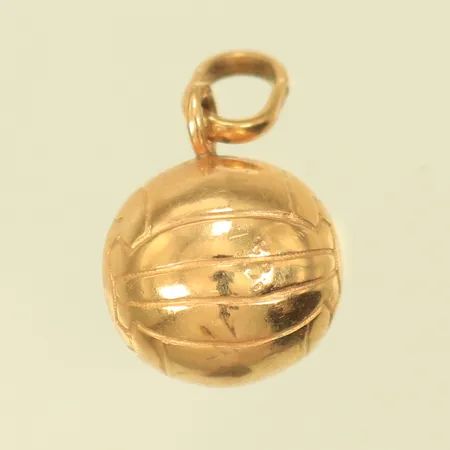 Hänge boll Ø12mm exkl ögla, 18K 1,9g 