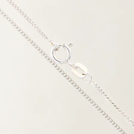Kedja Pansar, längd: 37,5cm, bredd: 1,2mm, silver 925/1000  Vikt: 1,6 g