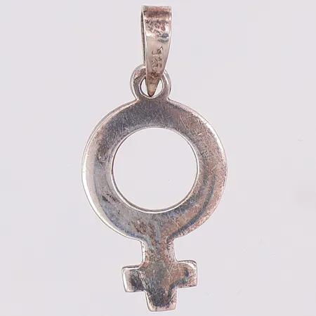 Hänge kvinnosymbol 21mm, 925/1000 silver Vikt: 0,8 g
