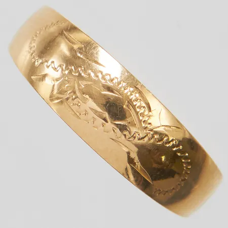 Ring defekt, 18K Vikt: 1,3 g