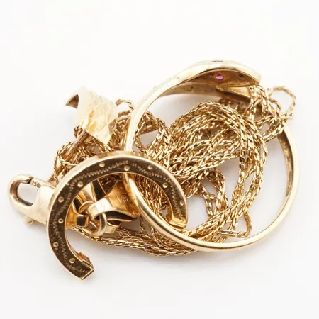 Diverse guld, 18k Vikt: 6 g