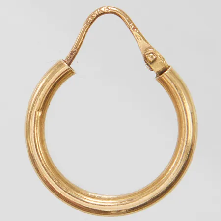 Udda örhänge, Ø20mm, bredd 3,5mm, 14K Vikt: 1,7 g