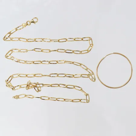 Guldskrot, udda, skev, defekt, 18K Vikt: 4,3 g