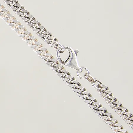 Kedja Pansar, längd: 50cm, bredd: 4,2mm, GHA, silver 925/1000 Vikt: 23,1 g