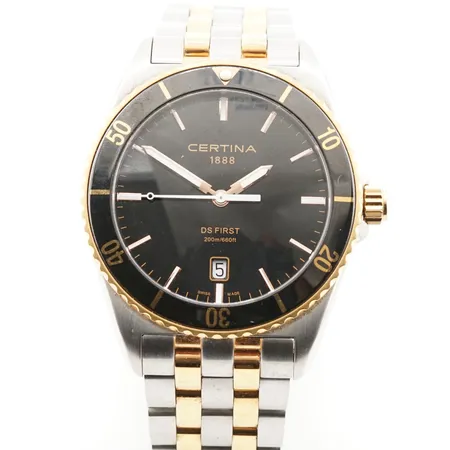 Herrur Certina DS First, 41mm,  ref C014410 A, box, cert, extra länkbit, fint skick