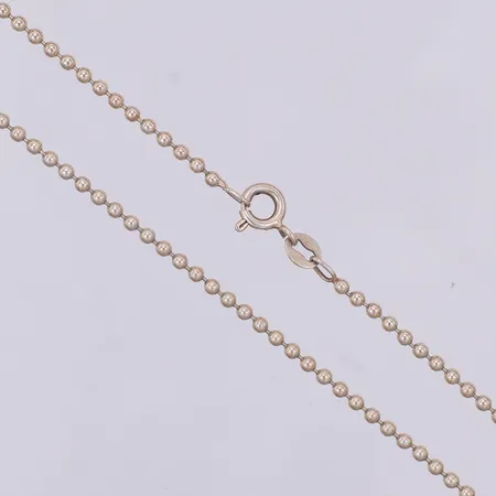 Kedja Kullänk 42cm, bredd 2mm, 925/1000 silver Vikt: 4,8 g