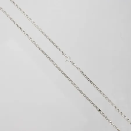 Kedja Pansar längd: 50,2cm bredd: 2,7mm, något missfärgad, 925/1000 Silver Vikt: 9,9 g