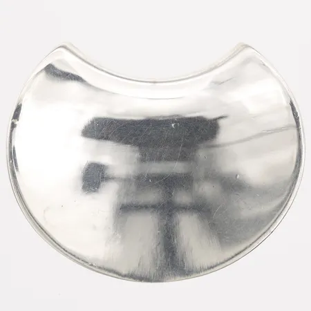 Brosch Georg Jensen, Nanna Ditzel, nr: 358, Denmark, mått ca 30 x 41mm, , 925/1000 sterling silver.  Vikt: 14,1 g