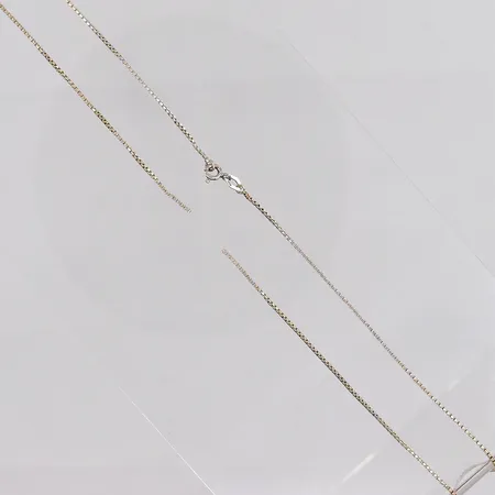 Kedja, defekt av, 48cm,  silver 835/1000 Vikt: 3,6 g