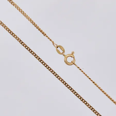 Kedja Pansar längd ca 50cm, bredd ca 2mm, 18K Vikt: 5,3 g