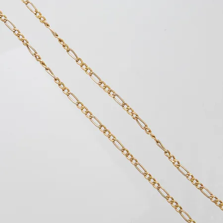 Kedja Figaro defekt, 18K Vikt: 5,2 g