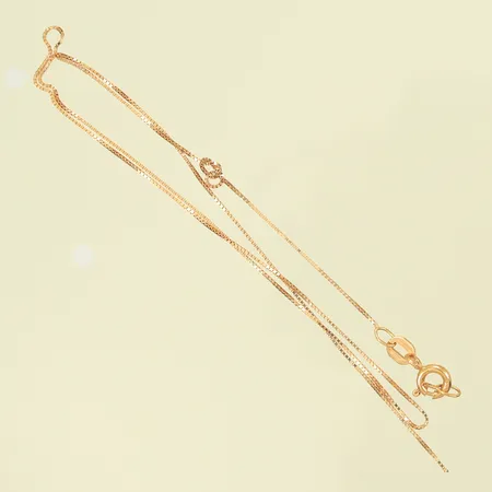 Halskedja venezia (defekt, trasigt, av) 18K, 1g 