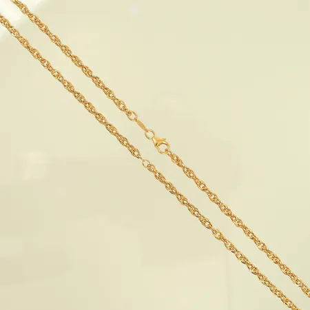 Halskedja singapore-variant 57cm bredd 3mm, 21K 6,2g Vikt: 6,2 g