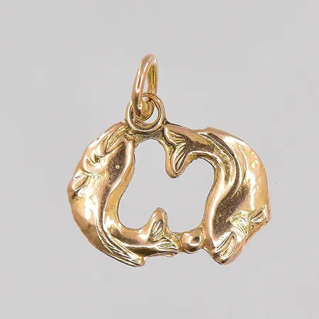 Hänge stjärntecken Fiskarna, stl 15x12,5, Alton, 18K Vikt: 0,7 g