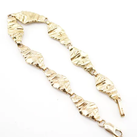 Armband, 19,5cm, bredd 1cm, 18k Vikt: 14,3 g