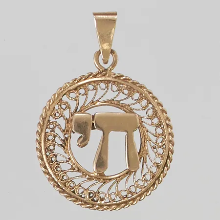 Hänge 27mm, 14K 4,8g.