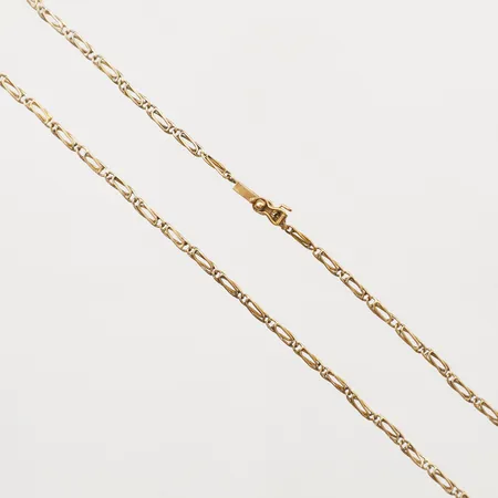 Kedja, defekt, trasslig, 18K Vikt: 8 g