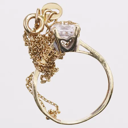 Diverse guld, skevt, sten, bucklor, defekt/av, 14K Vikt: 2,8 g