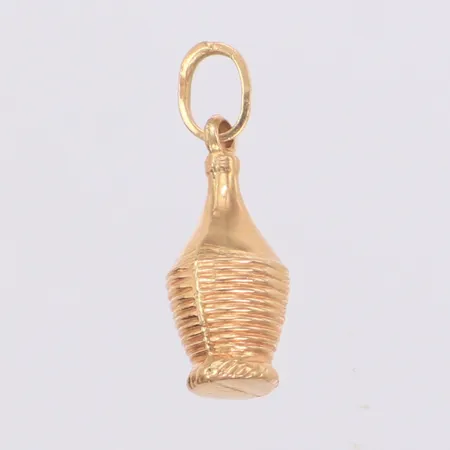 Hänge, längd 23mm, bredd 8mm, 18K  Vikt: 1,1 g