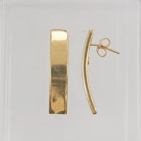 Ett par örhängen 30mm, bredd:7mm, 18K 5,0g.