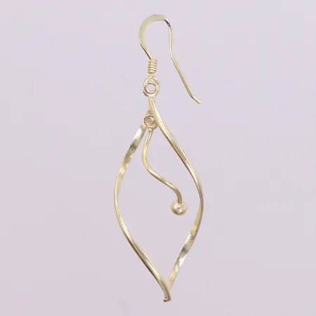 Ett örhänge, längd 50mm, GHA, 925/1000 silver Vikt: 1,2 g