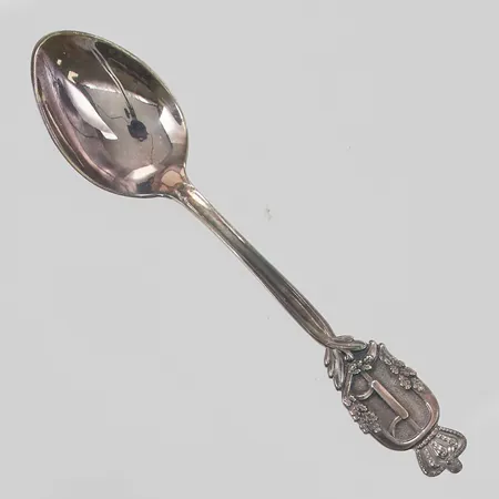 Kaffesked, 10cm, 830/1000 Silver 11,9g.