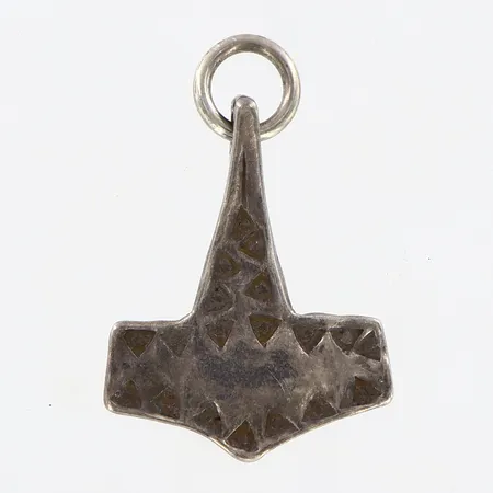 Hänge Tors hammare 23x16mm silver 925/1000.   Vikt: 1,7 g
