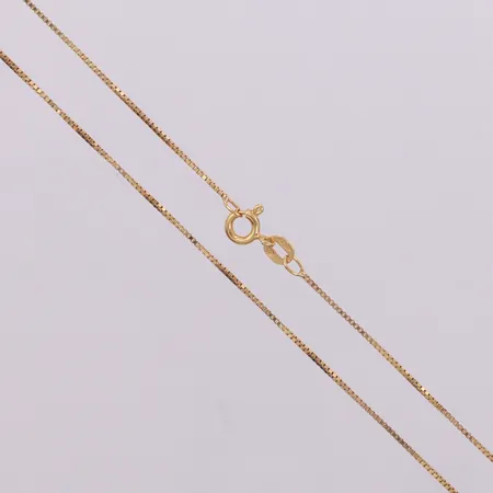 Kedja Venezia, längd 44,5cm, bredd 0,7mm, Balestra, 18K  Vikt: 2,2 g