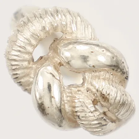 Ring, stl 17½, bredd 2,7-12,7mm, silver 925/1000 Vikt: 4,6 g