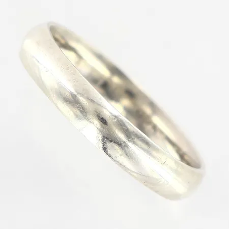 Ring slät stl:19¼ bredd 4mm silver 925/1000. Vikt: 3,2 g