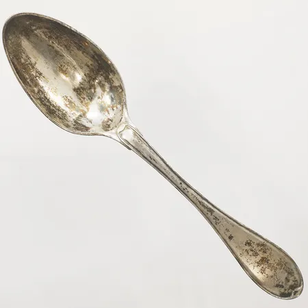 Sked, längd 22cm, gravyr, silver  Vikt: 69,9 g