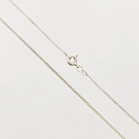 Kedja Pansar, längd 36,5cm, bredd 1,3mm, silver 925/1000 Vikt: 1,8 g