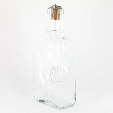 Flaska med kork höjd:ca20cm osignerad, troligen Erik Höglund för Boda Skickas med paket.