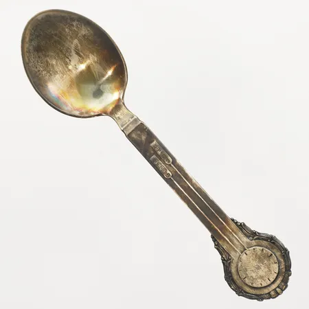 Dopsked gravyr, 830/1000 silver Vikt: 29,3 g