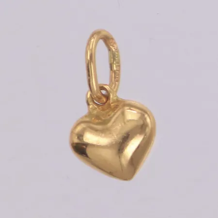 Hänge, hjärta, längd 13mm, 18K Vikt: 1,9 g