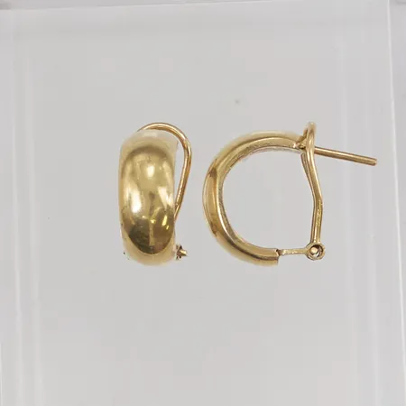 Ett par örhängen 17mm, bredd:7mm, 18K 5,6g.