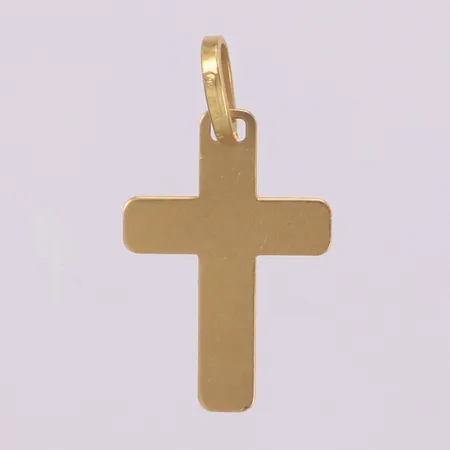Hänge, kors, längd 23mm, 18K Vikt: 0,6 g