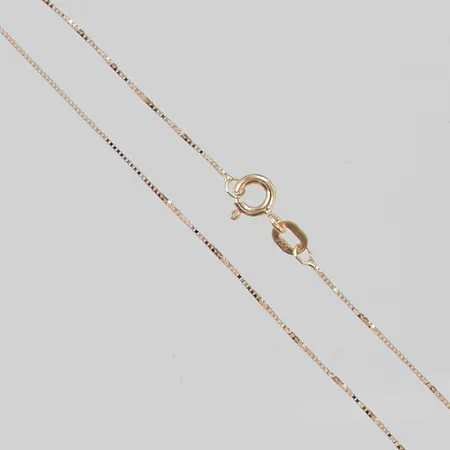 Kedja Venezia 41cm bredd 0,7mm 18K 1,2g.
