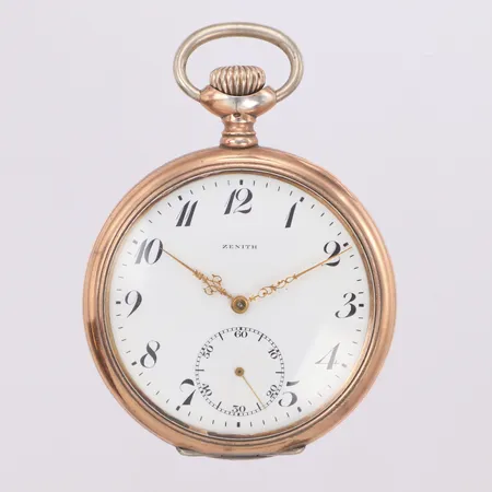 Fickur Zenith Grand Prix Paris 1900, Ø52,1mm, nr 3171940 3798, fungerar, monogram, en boett 800/1000 silver. Bruttovikt 100,8g,