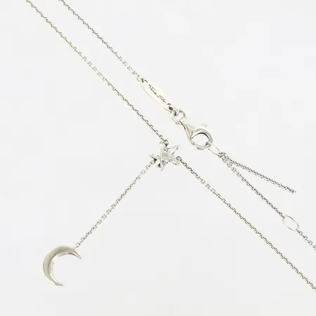 Collier Thomas Sabo 44cm, ställbar länk, bredd: 1-7mm, hängdel 40mm, Silver 925/1000 Vikt: 2,8 g