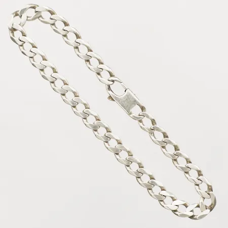 Armband Pansar, längd 24cm, bredd 7mm, 925/1000 silver  Vikt: 18,4 g
