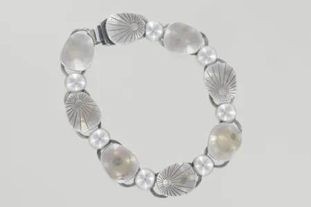 Armband, längd 19 cm, bredd 12 mm, Alton silver Vikt: 19,9 g